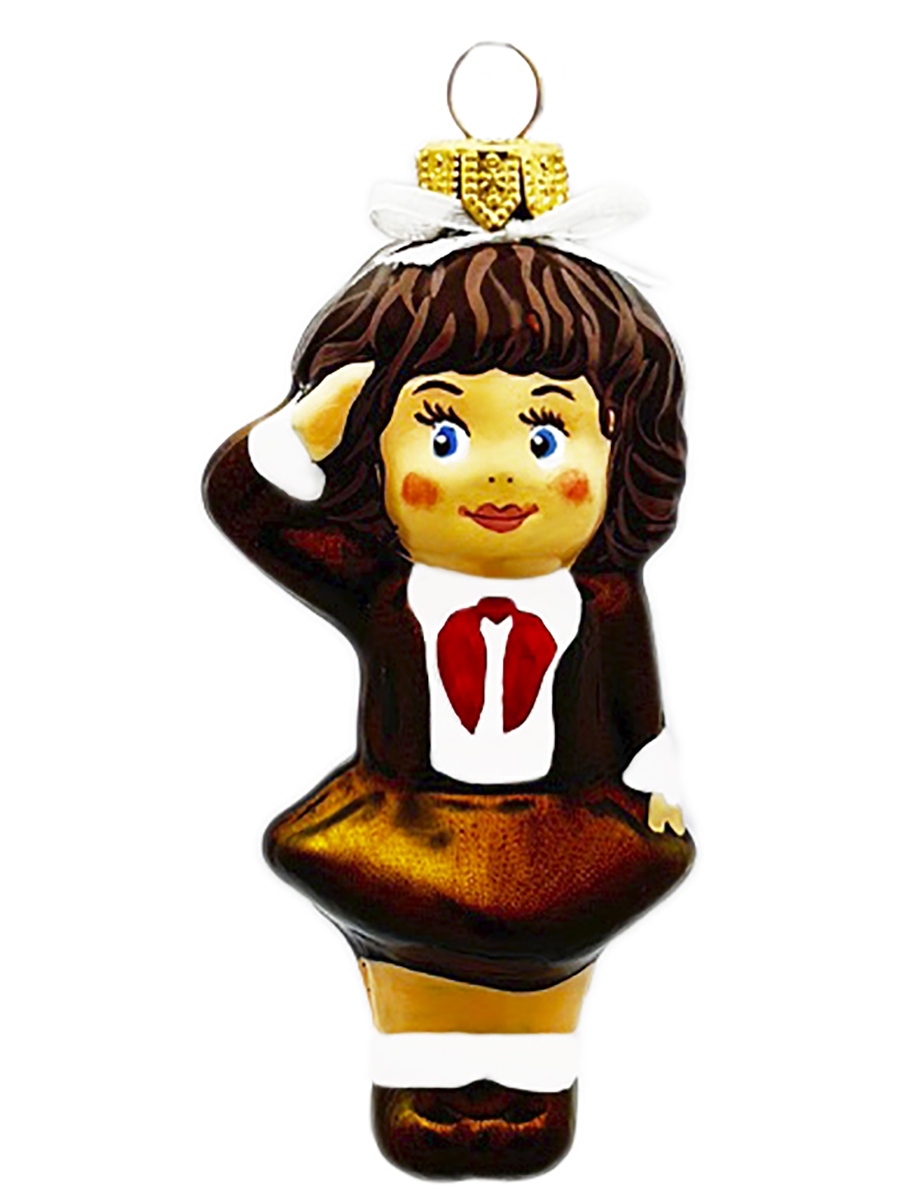 Елочное украшение Пионерка 161521804